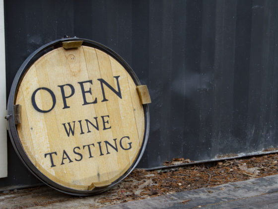 wine tastings are plentiful along the Gibbston VAlley trail